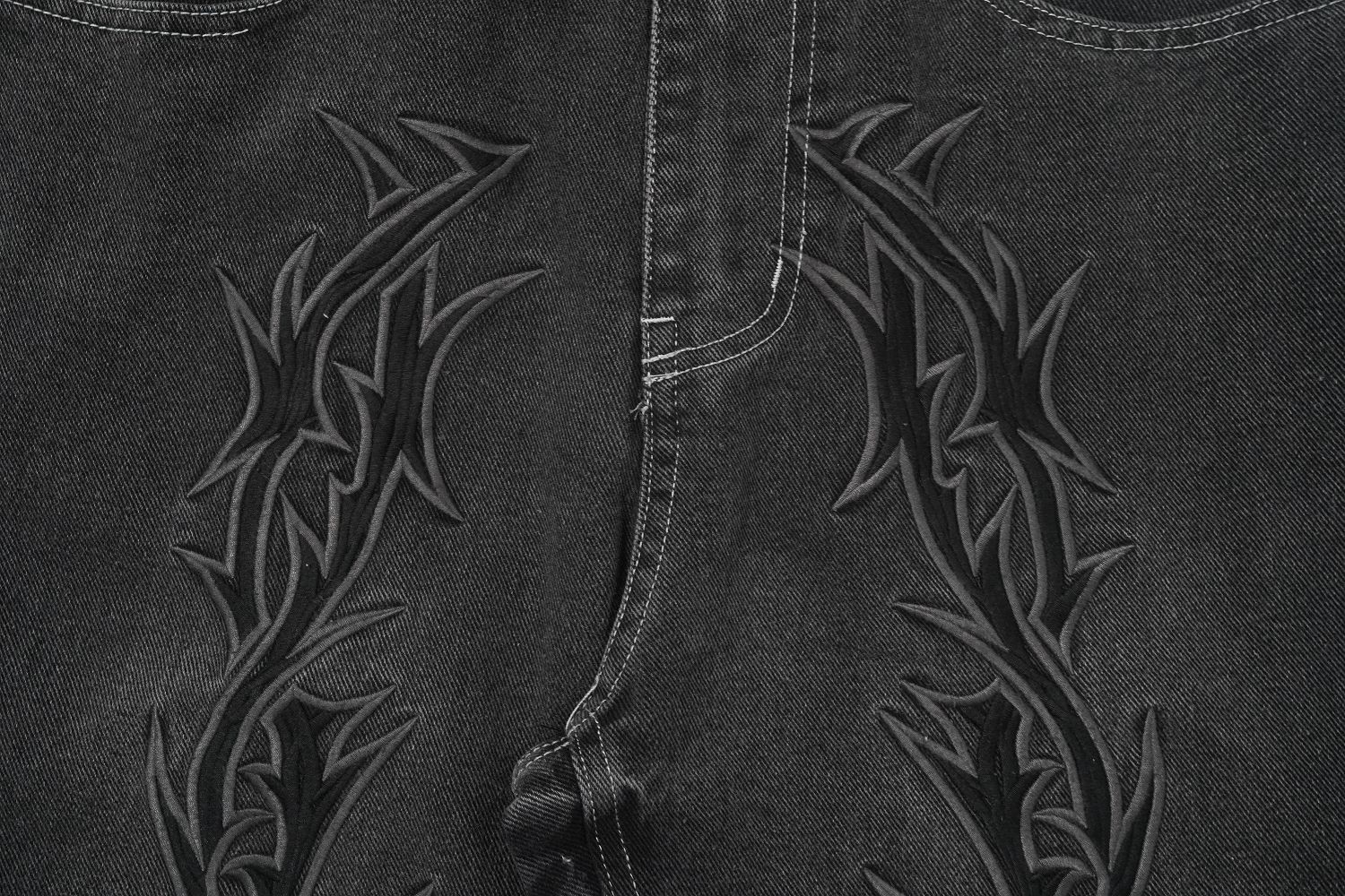 Revenge Thorn Denim Pants - Image 3