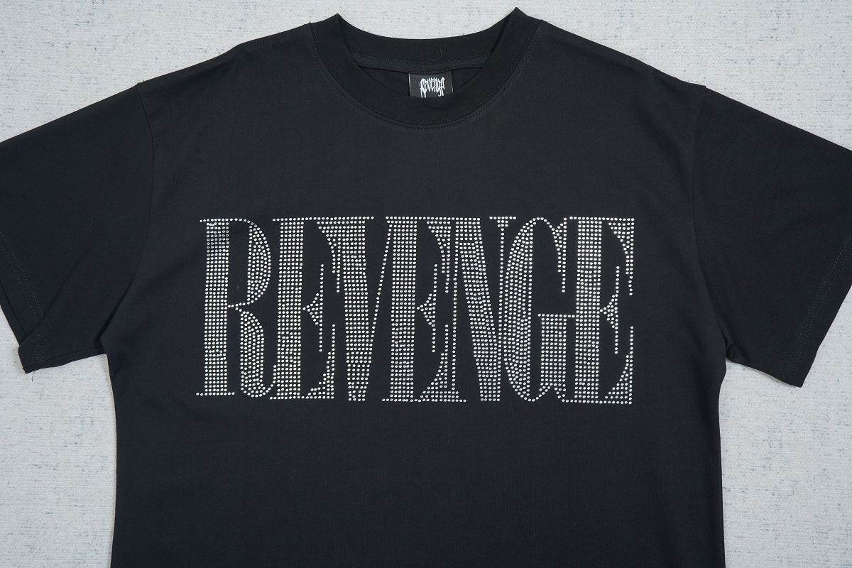 Revenge Rhinestone Tee - Image 3