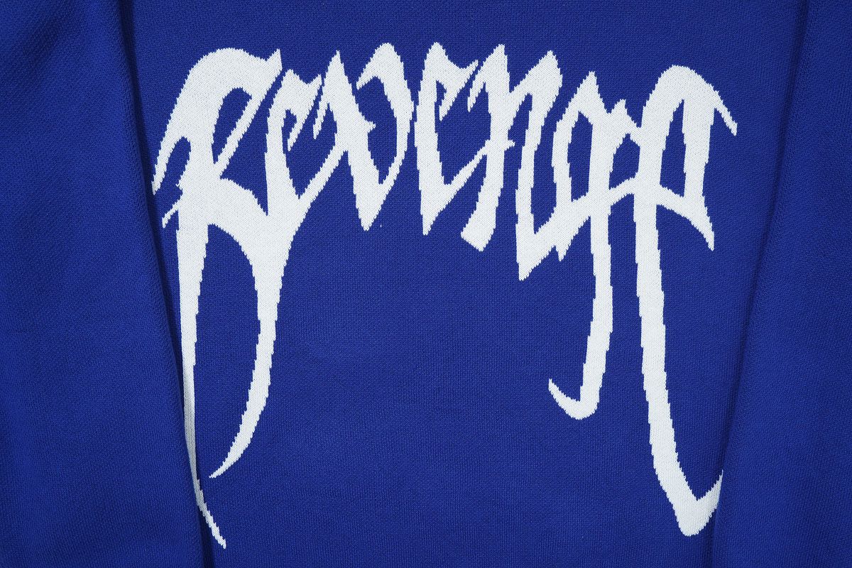 Revenge Knit Logo Crewneck Sweater - Image 4