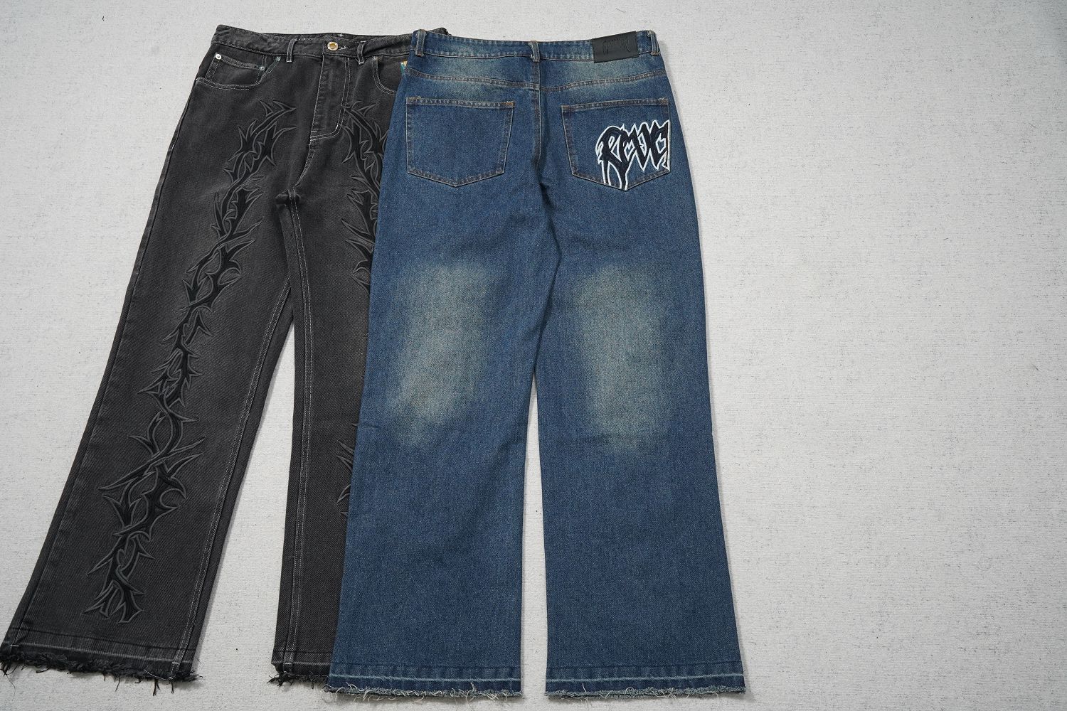 Revenge Thorn Denim Pants - Image 8