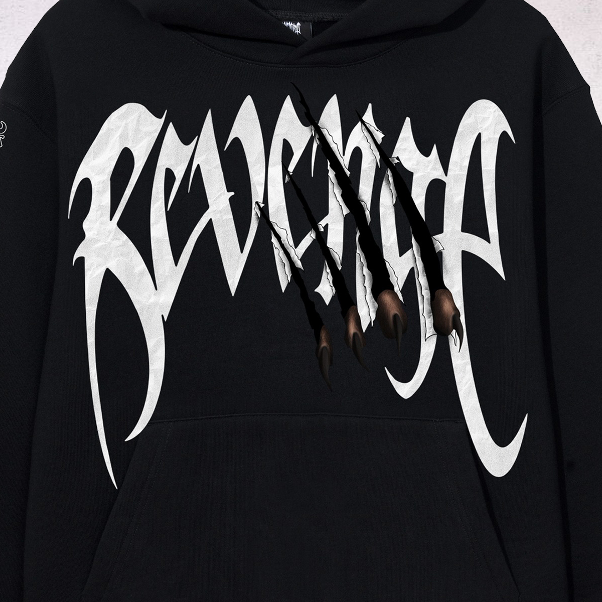 Revenge Arch Logo Claw Hoodie - Image 2