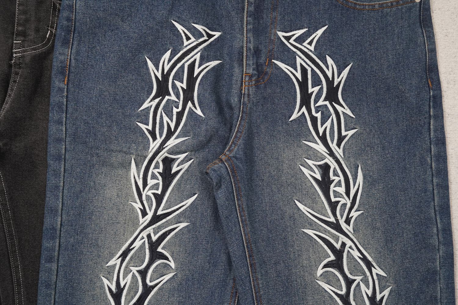 Revenge Thorn Denim Pants - Image 11