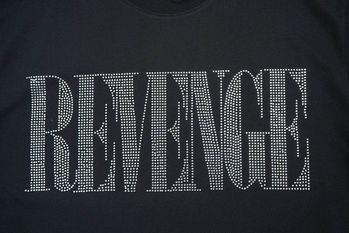 Revenge Rhinestone Tee - Image 5