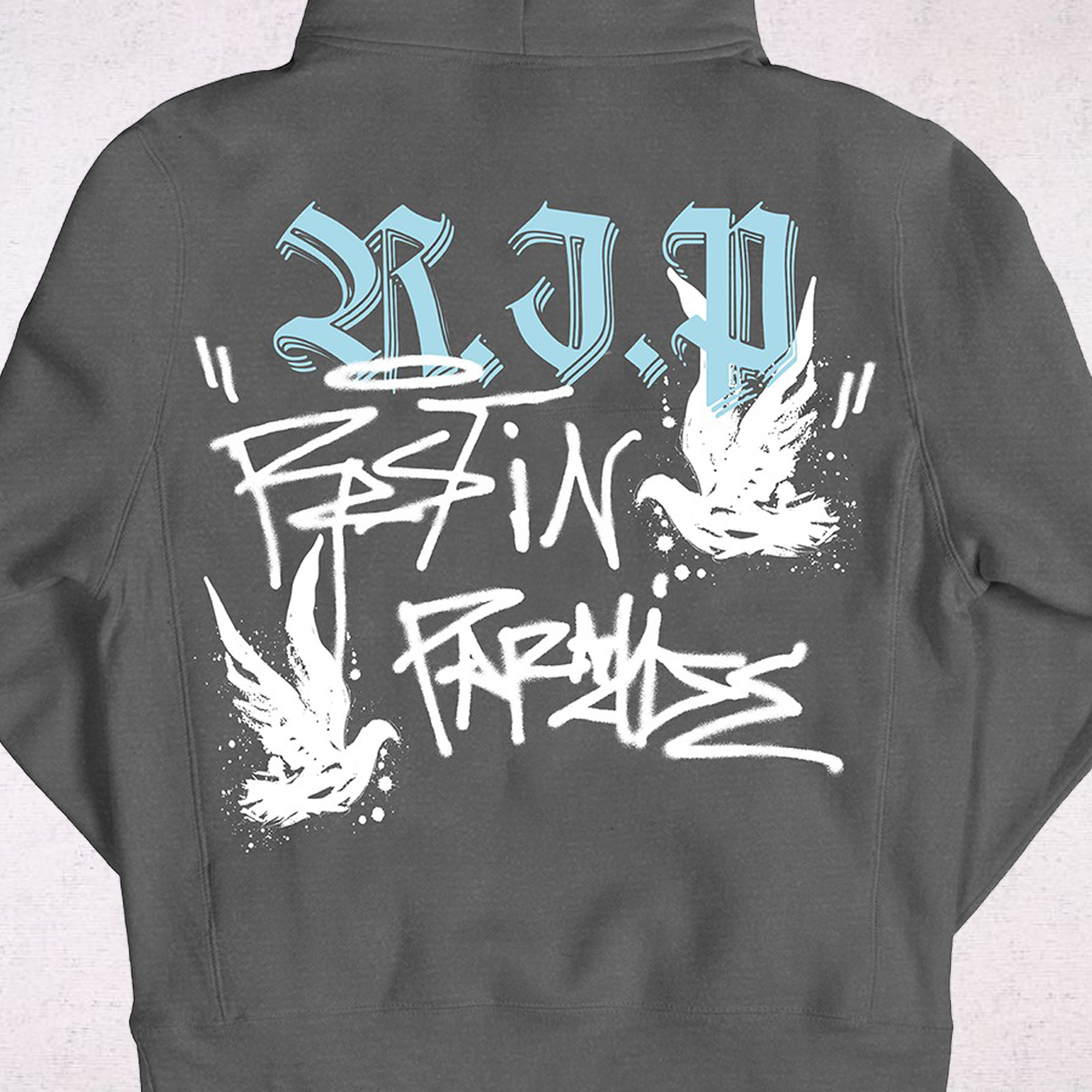Revenge Graffiti Dove Hoodie - Image 3