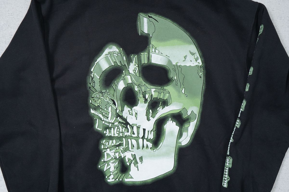 Revenge Green Skull Metallica Hoodie - Image 6